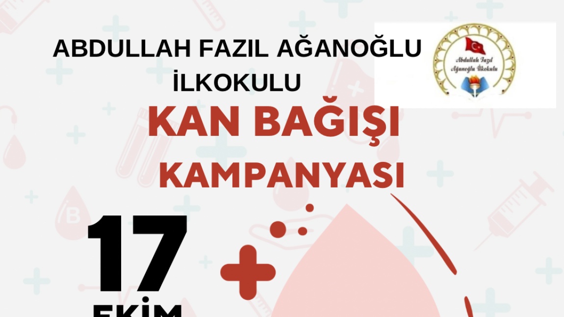 KAN BAĞIŞI KAMPANYASI YAPIYORUZ